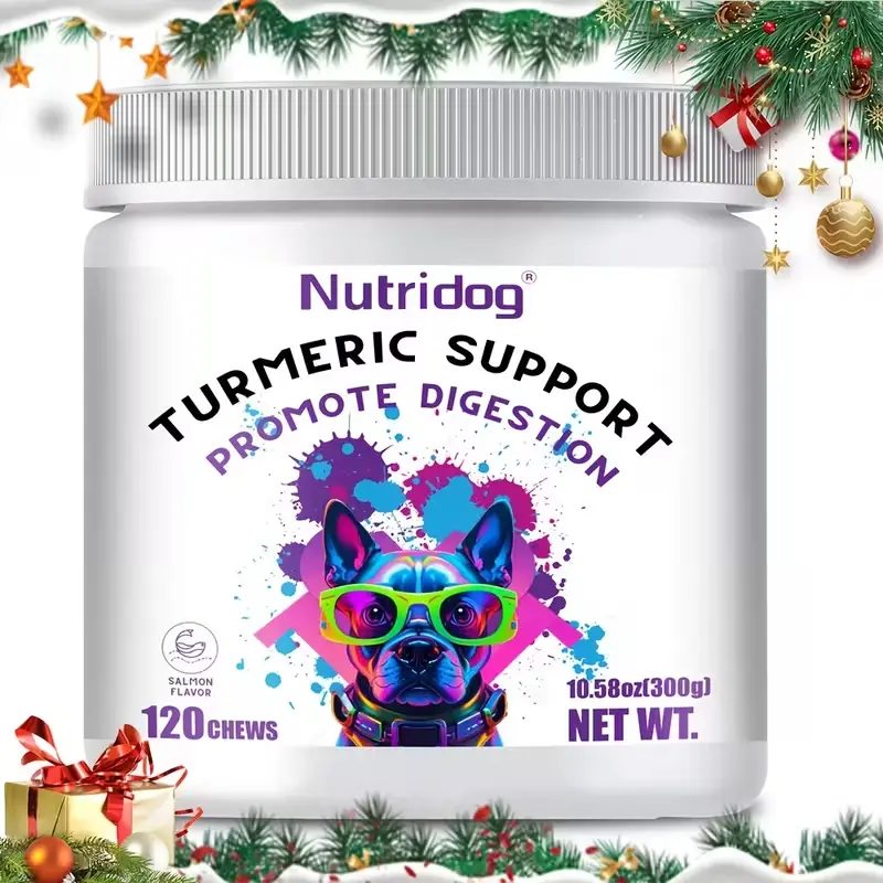 Nutridog Advanced Curcumin Supplement for Dogs to Support Joint Health and Vitality