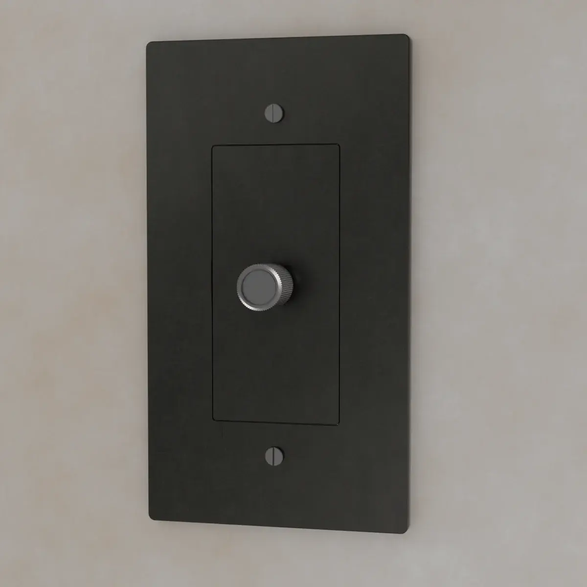 The Brass Rotary Dimmer Switch (1 to 5 Gang) - Bronze with Patina