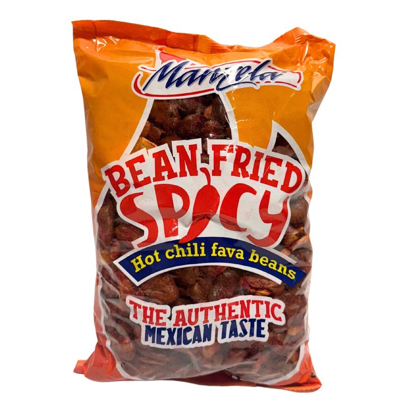 Manzela - Hot Chili Fava Beans 1.97lb - Protein Spicy Snack Packs
