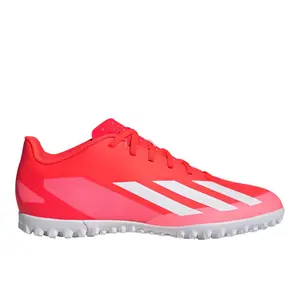 adidas Mens X Crazyfast Club Turf Soccer Cleats Turf - Red