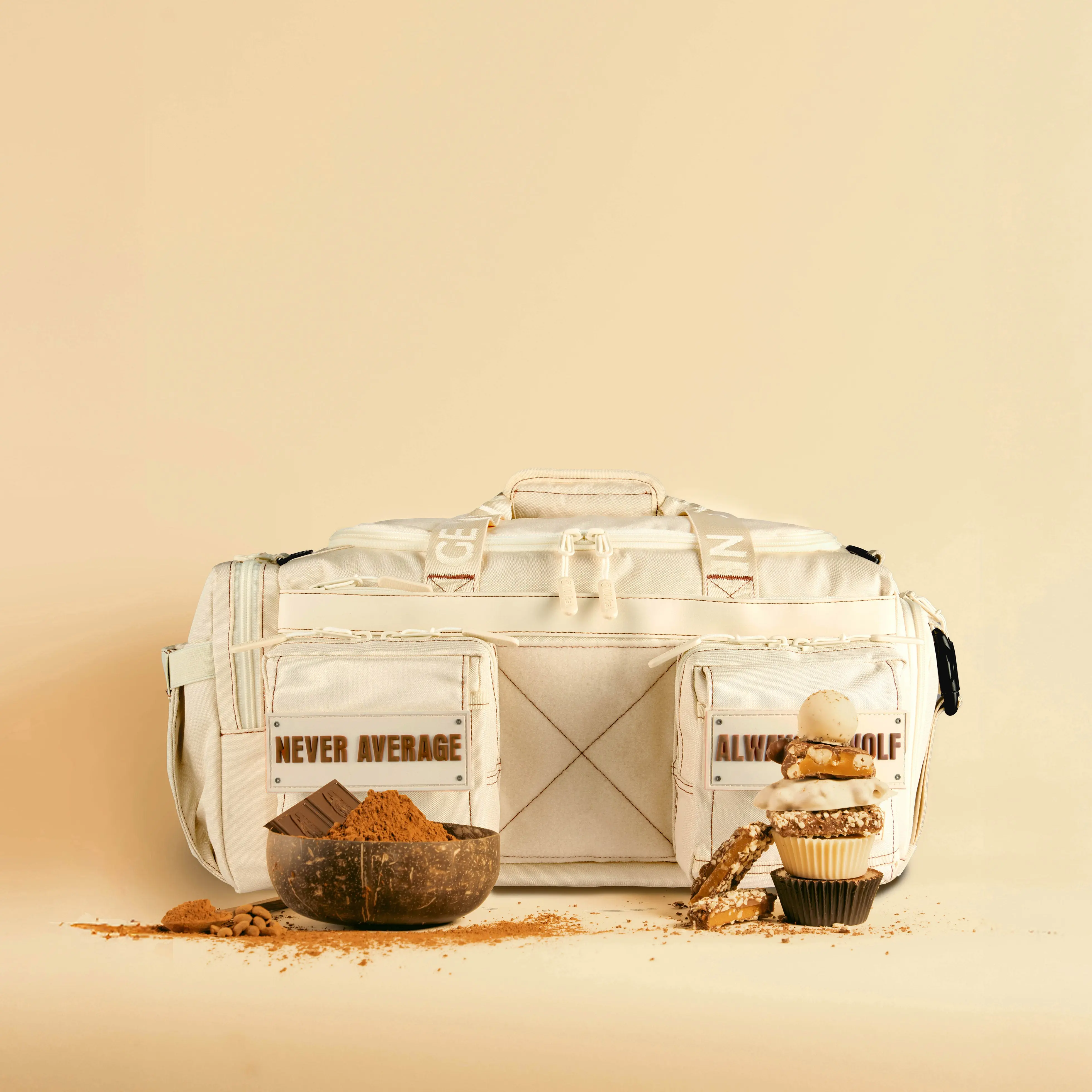 30L Perfect Duffle Bag Vanilla