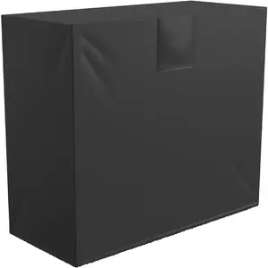 Mini Split Air Conditioner Cover for Outdoor Condenser 37.8 x 16.5 x 32.6 inches Split AC Cover for Outside Units Dust-Proof  Split Air-Conditioning Unit Protection Winter Anti-Snow