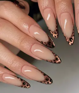 Ava(4783)gc.28sets Handmade Press-on Nails, Pick Size and Length, Surprise Styles.