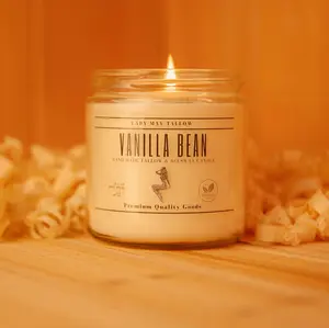 Lady May Tallow "Classic" Tallow & Beeswax Candle 16oz | 7 Natural Scents | Non-Toxic Clean Burning