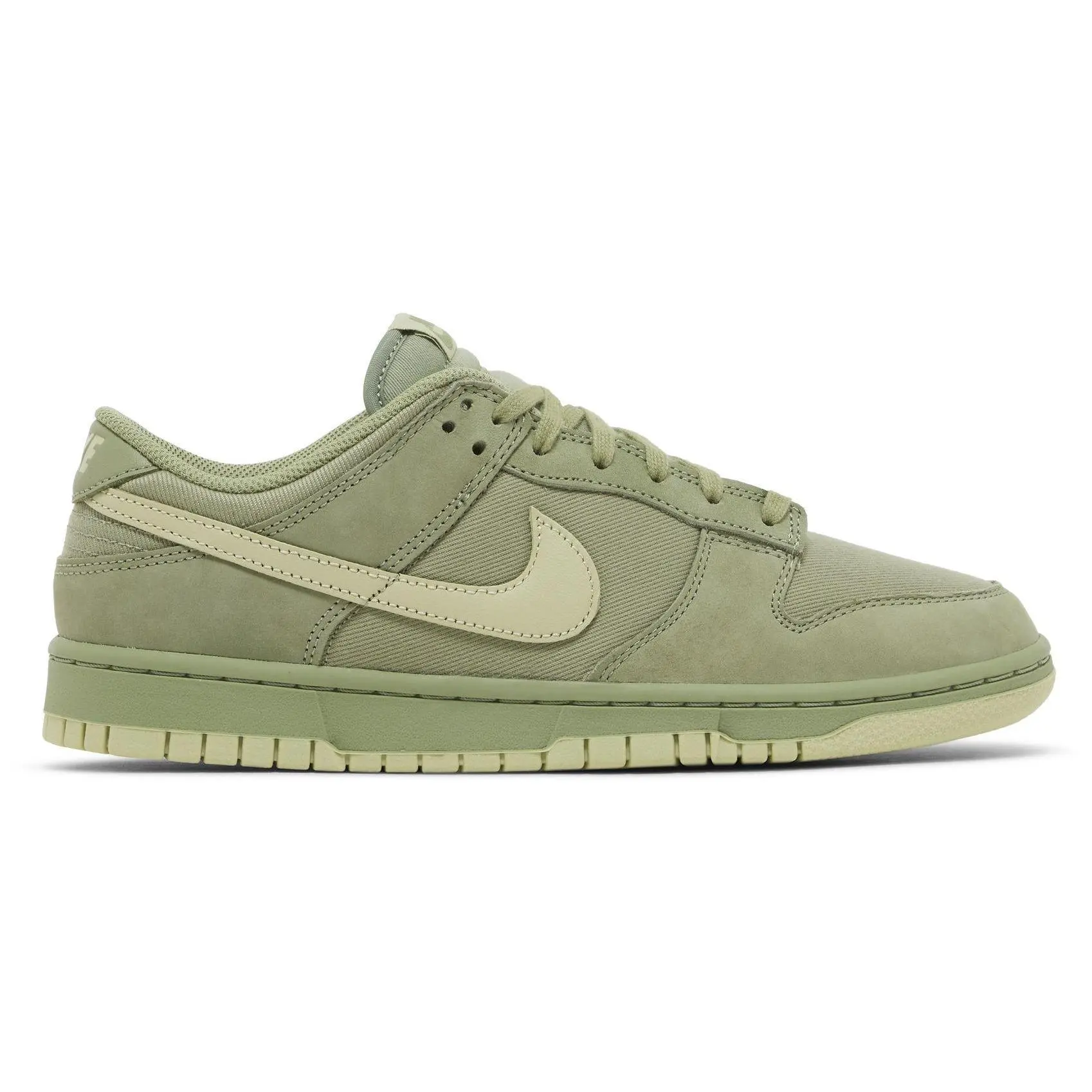 [FB8895-300] MENS NIKE DUNK LOW RETRO PREMIUM 'OIL GREEN OLIVE AURA'