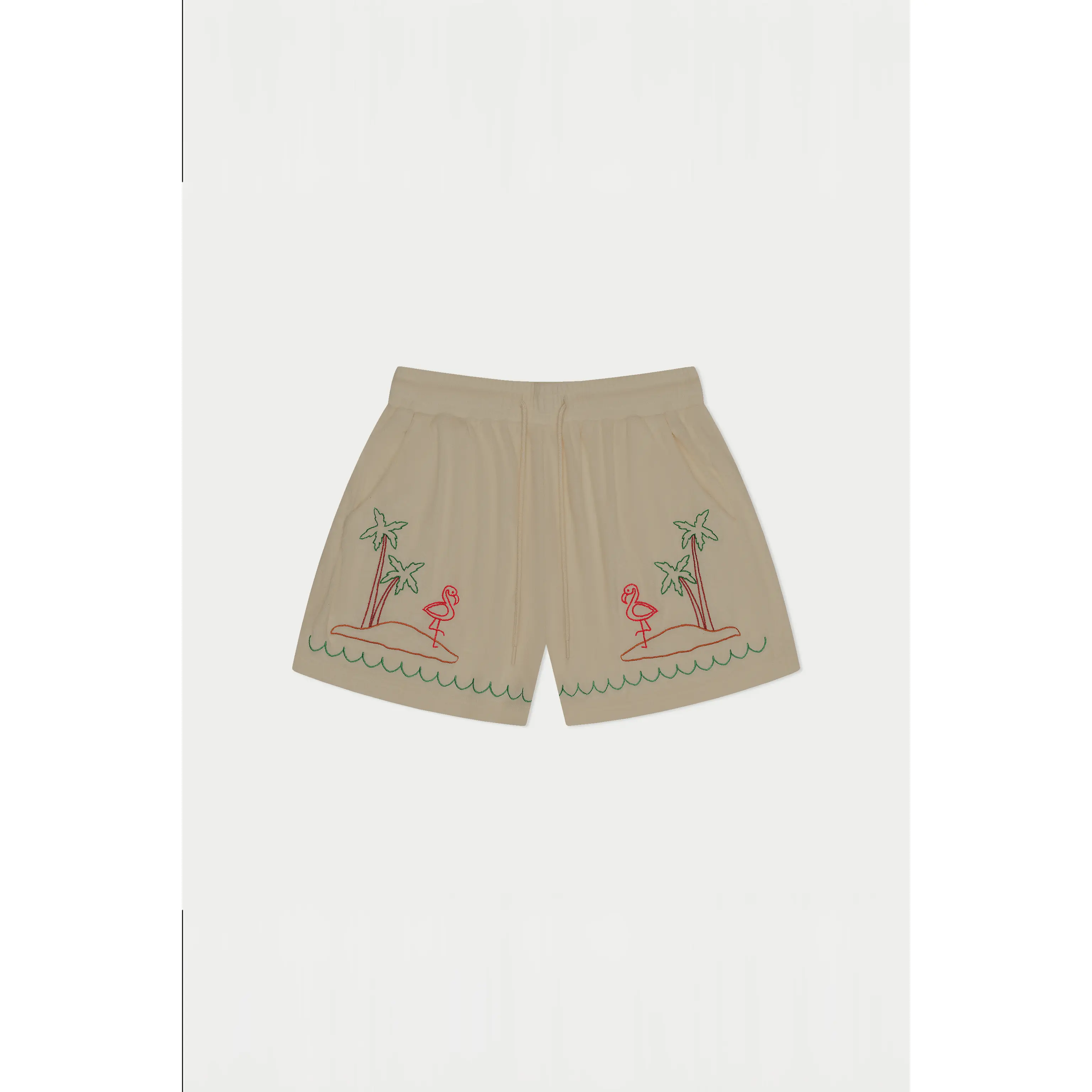 Flamingo Beach Terry Short