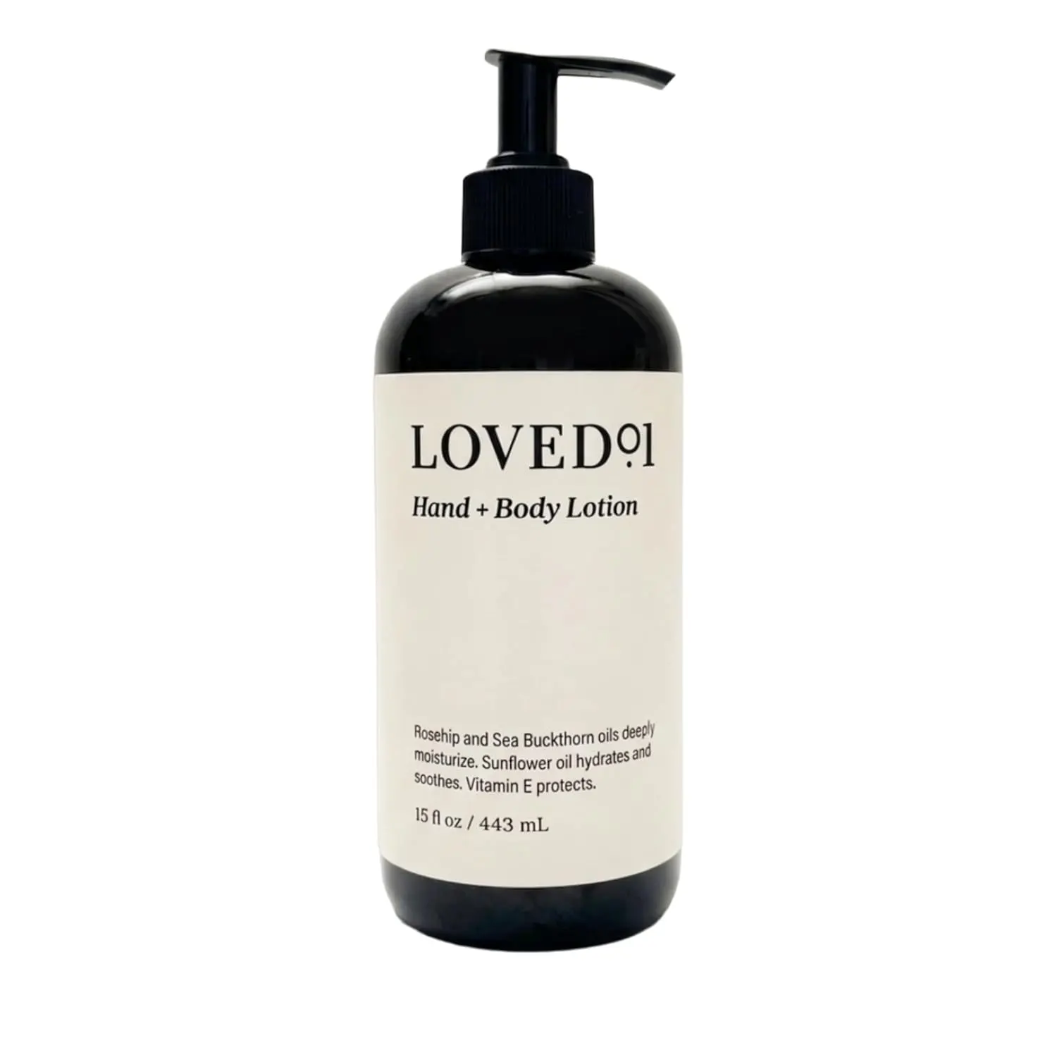 Loved01 Hand & Body Lotion, John Legend Skincare, Fragrance-Free, Fast-Absorbing and Non- Greasy Moisturizer, Blended with Shea Butter, Jojoba Oil & Vitamin E, 15 oz