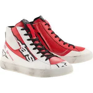 ALPINESTARS Stated Flair Shoes - White/Bright Red - US 14 2541326-2230-14