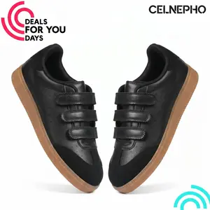CELNEPHO Womens Sneakers Round Toe Flat Heel Velcro Strap Design Retro Comfy Fashionable Casual Party Everyday Wear Indoor Outdoor Breathable Summer Trendy Dress Shoes Deals For You Days
