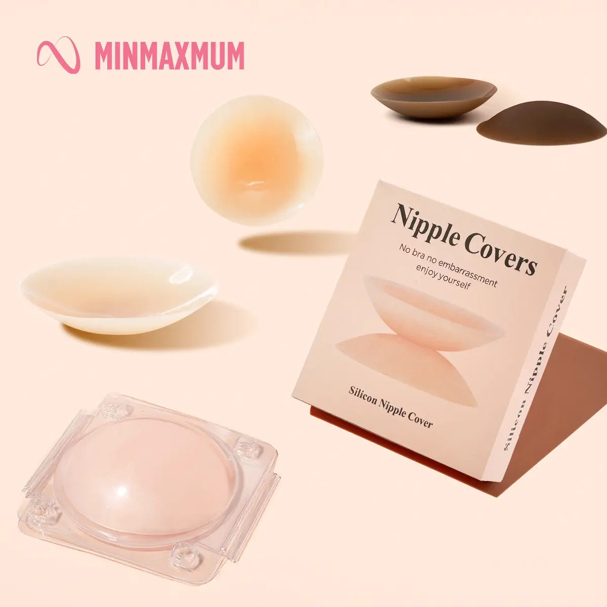 Reusable Silicone Covers, Cover Sticky Adhesive Silicone,Breathable Non-Adhesive Reusable Washable Invisible Seamless Silicone Covers
