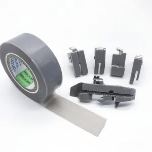 1 Roll Teflon Self-Adhesive Presser Foot Pad - Durable, Heat-Resistant Sewing Machine Accessory for Faux Leather and Plastic Surfaces, Fit