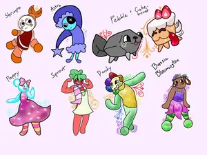 Dandy’s World Acrylic Keychains