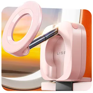 LISEN Magnetic Travel Phone Holder for MagSafe iPhones | Foldable Clip Stand for Cruises & Vacations Gifts for Women