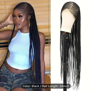 Lace Front Cornrow Braided wig