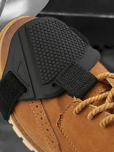1pc Motorcycle Shift Boot Cover Pad for Riding, Anti-Slip Honeycomb Shoe Surface Protection for Gear Shifting, Safety