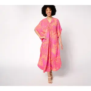 Brandis Dress Out Loud Regular Cheat the Heat Caftan