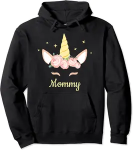Unicorn Mommy - Cute Unicorn Mom Gifts Mama Unicorn Outfit Pullover Hoodie - Jamespatric Shop 74B08CRVFT6C