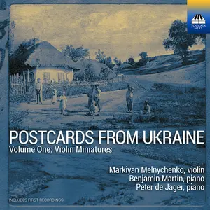 Markiyan Melnychenko - Postcards from Ukraine, Vol. 1 - Violin Miniatures  [COMPACT DISC - CD]
