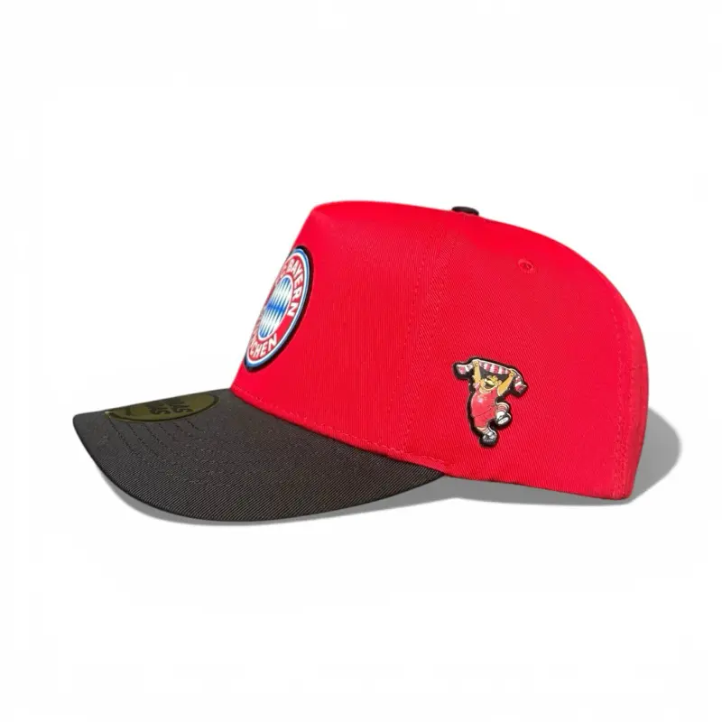 High Quality Men's Adjustable Snapback Hat - Unisex "BAYERN" Plate-Style Logo Patch, Adult Casual Fashion Accessory Headwear, High Quality Hat, Men's Snapback Hats