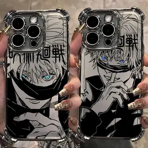 Jujutsu Kaisen Gojo Satoru Case For iPhone 17 16 15 14 13 12 11 Pro Max Plus Air - Top Fan's Phone Case Cover as Perfect Gift Get Ready for Halloween