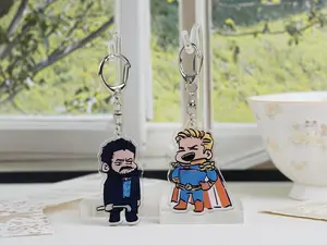 The Boys Homelander & Billy Butcher Acrylic Keychain