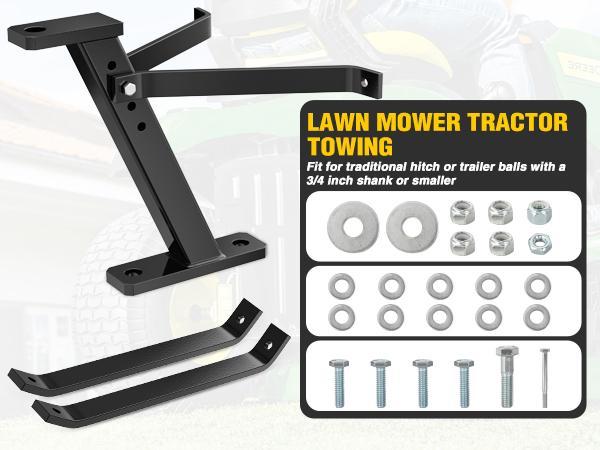Nilight Trailer Towing Hitch for Lawn Mower Garden Tractor Pro Hi Hitch Compatible with John Deere Cub Cadet Husqvarna Craftsman Poulan Riding Mower Parts Vehicle Nilight Trailer Towing Hitch for Lawn Mower Garden Tractor Pro Hi Hitch Compatible with John Deere Cub Cadet Husqvarna Craftsman Poulan Riding Mower Parts Vehicle
