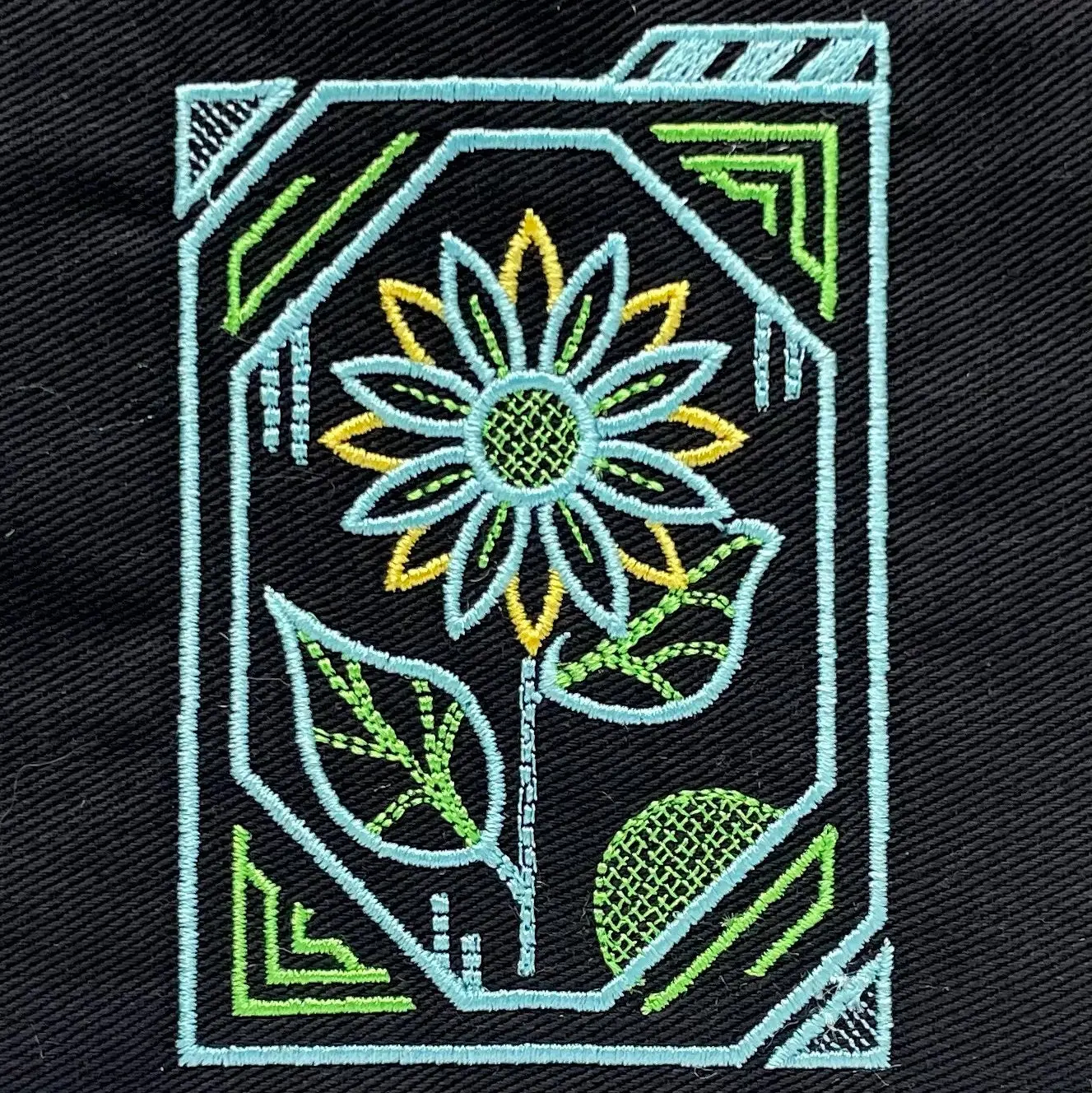 Sunflower - Wildflower Files Stamp