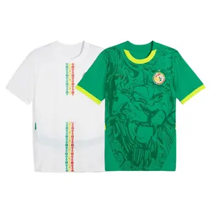 Men’s Senegal 2025/26 Away & Home Soccer Jersey – Lightweight Matchday Fan Shirt, Custom Name & Number, Senegal Flag Football Jersey, Unisex 3D Print Sports Clothing, Limited Collection 2025–2026, Fan Gift for Him & Her