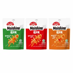 WEILOONG Moishine Variety Pack – Spicy Konjac Snack Strips, Chewy Plant-Based Snack, Classic Mixed Flavors