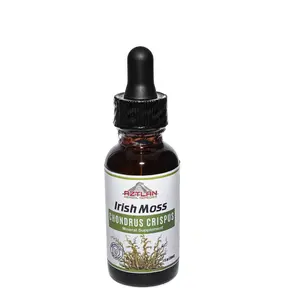 Aztlán Irish Moss Tincture 1oz Healthcare - Wildcrafted Extract for Thyroid Support & Digestion Aid - 92 Minerals - Edible Tea Supplement