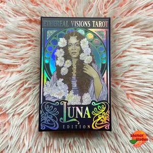 Luna Edition Ethereal Visions Tarot Deck by Matt Hughes 80 Card Deck with Guidebook
