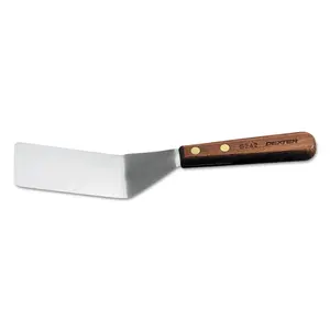 4 x 2.5 Pancake Turner, Silver/Brown