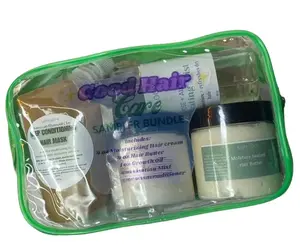 Good Hair Care Sampler Bundle - Natural Hair Products Set with Moisturizing Cream, Butter, Oil, Deep Conditioner, and Hydration Mist Haircare Moisture