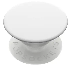 PopSockets: Phone Grip with Expanding Kickstand, Pop Socket for Phone - White