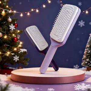 This innovative rotating telescopic comb easily removes hair clippings and residue. Suitable for combing people, pets, blankets, and more. This portable and durable tool makes an excellent Christmas gift and a must-have item.