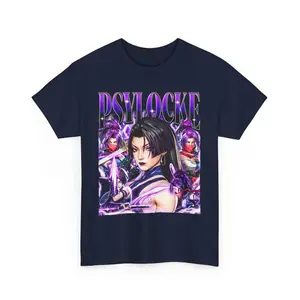 Limited Psylocke Tshirt, Game Tshirt, Gift for Woman and Man,Fashion Cotton, Full Colors, Full Sizes, For Men, For Women,men gifts