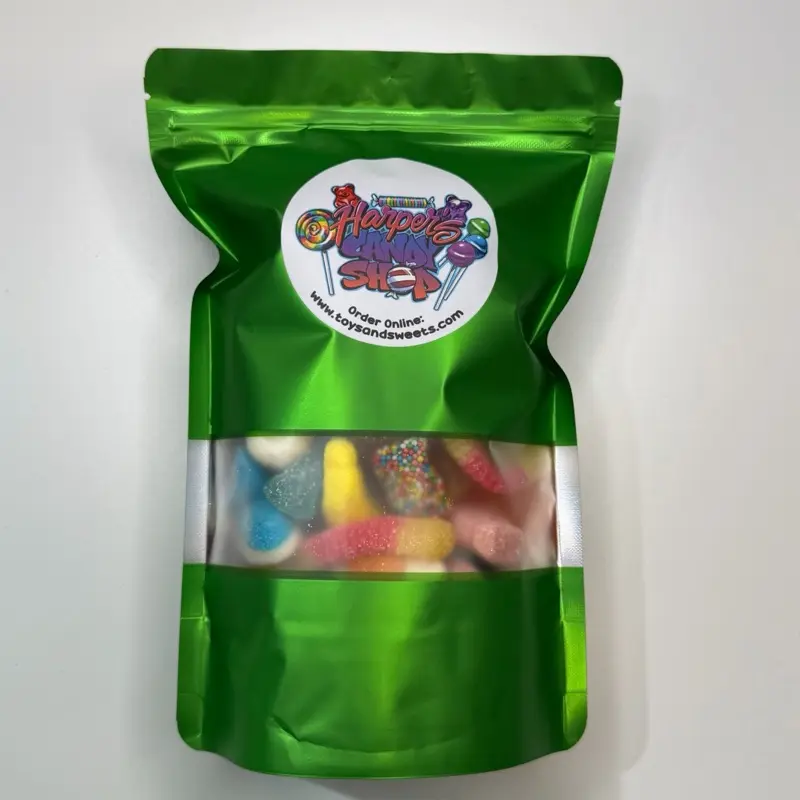 1.5lb Harper's Premium Candy Mix | Sweet & Sour Assorted Gummy Candies | Filled Gummies, Sour Blue Raspberry, Sour Belts, Swedish Candy, Sweet, Sour Fruit Flavored Sugar
