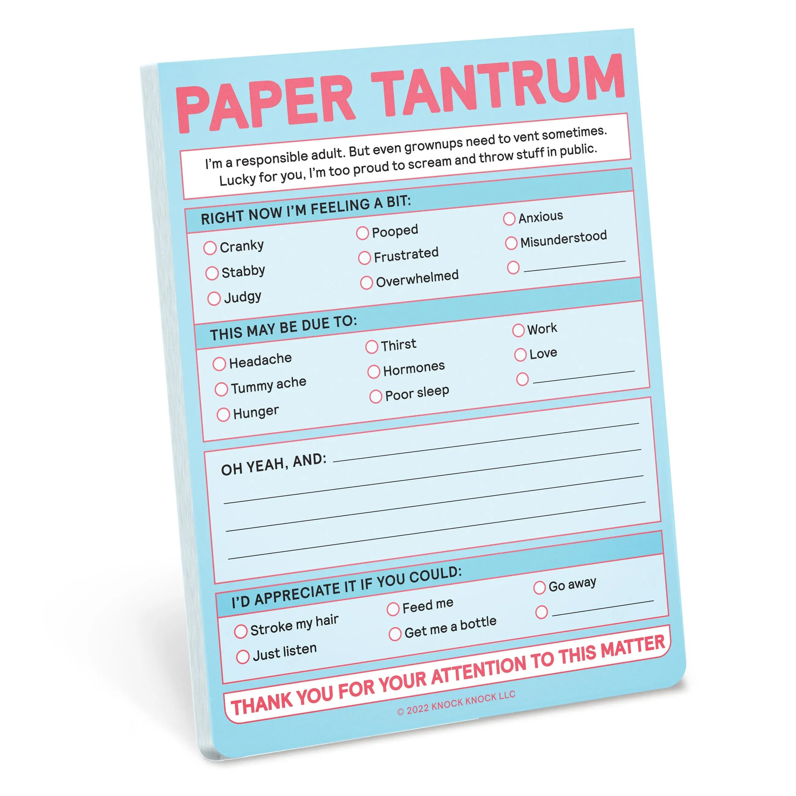 Paper Tantrum Nifty Note Pad (Pastel Version) Paper Tantrum Nifty Note Pad (Pastel Version)