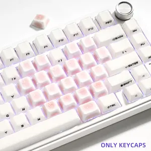 XVX Ceramic Keycap Pin&white Crazed DIY Keycaps 21-Key(only keycap, not include a keyboard) XVX Ceramic Keycap Pin&white Crazed DIY Keycaps 21-Key(only keycap, not include a keyboard)