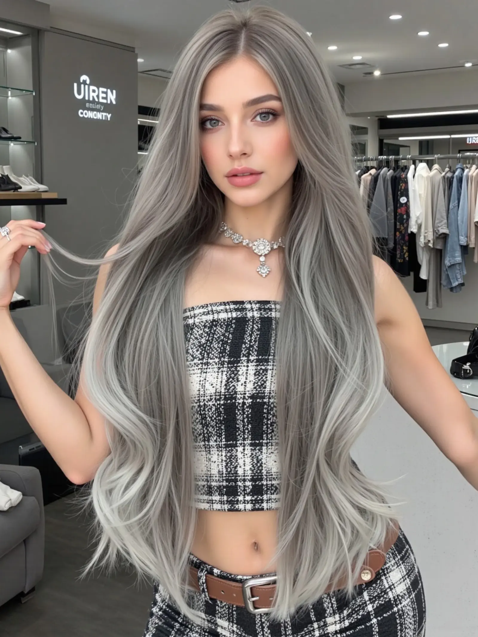 32 Inch Long Curly Wig, Synthetic Curly Wigs, Natural Looking No Bangs, High Temperature Resistant Fiber, Suitable for All Seasons, Heat Resistant Wig, Curled Synthetic Wig, Synthetic Hair