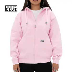 Pro Club Men's Heavyweight Full Zip Fleece Hoodie