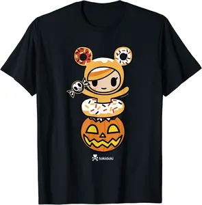 Tokidoki Halloween Donutella Coming Out Of Pumpkin T-Shirt - Yoandymira Shop 36B0CBQYJXMG
