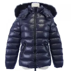 Pre-owned MONCLER Nylon Small Leather Goods BADYFUR Down Jacket