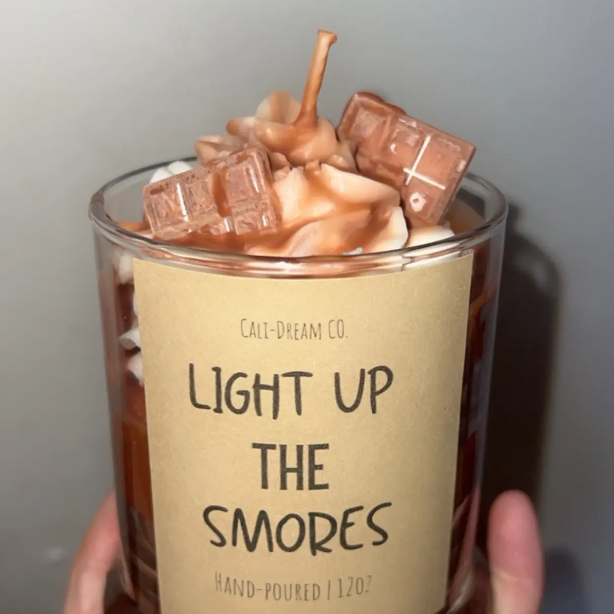 S’mores Whipped Soy Wax Candle