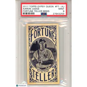 2017 Topps Gypsy Queen Fortune Teller Minis Aaron Judge #FTAJ PSA 9