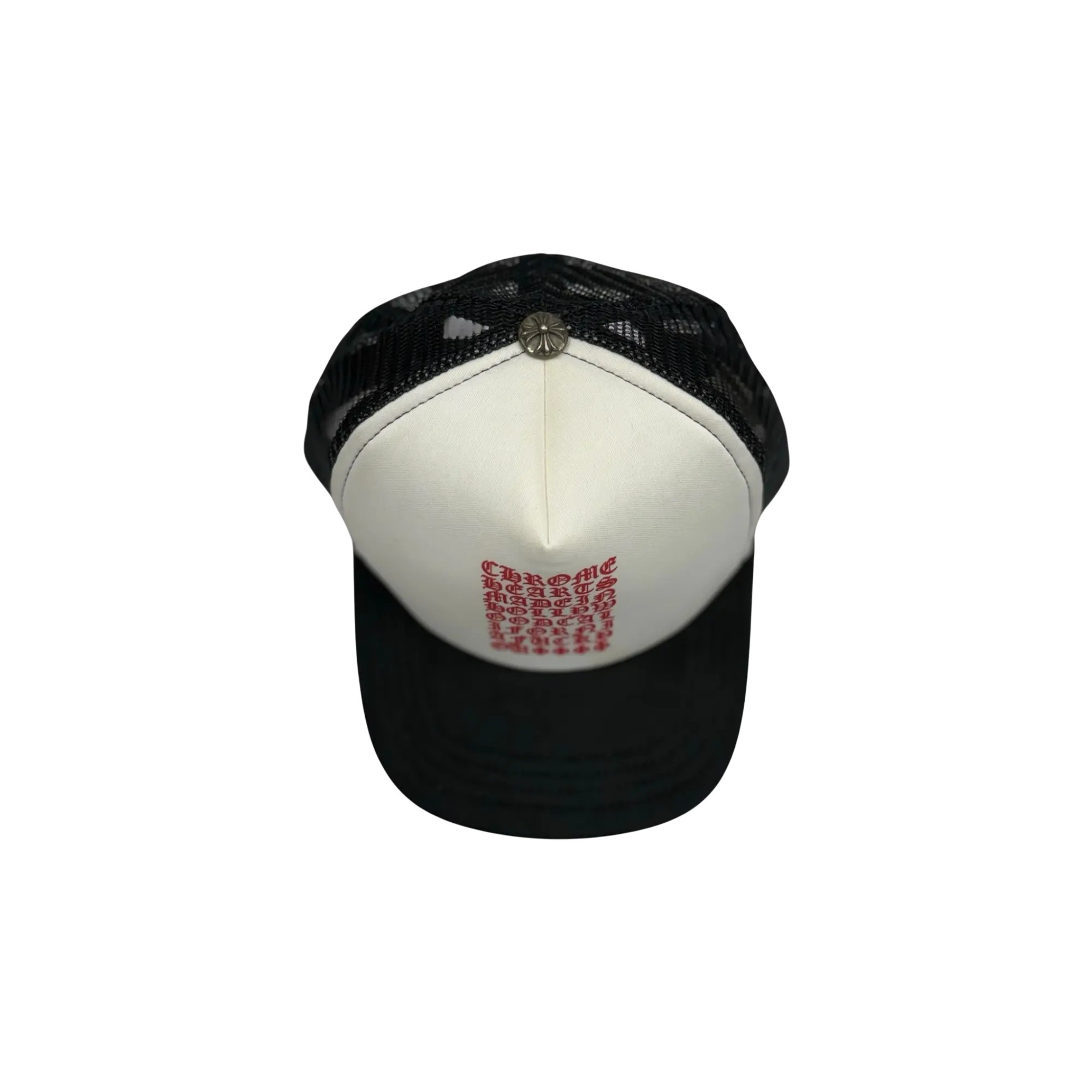 Chrome Hearts Red Letters Script Trucker Hat - TikTok Shop