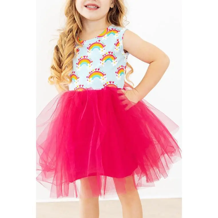 Smiling Daisies Tank Tutu Dress