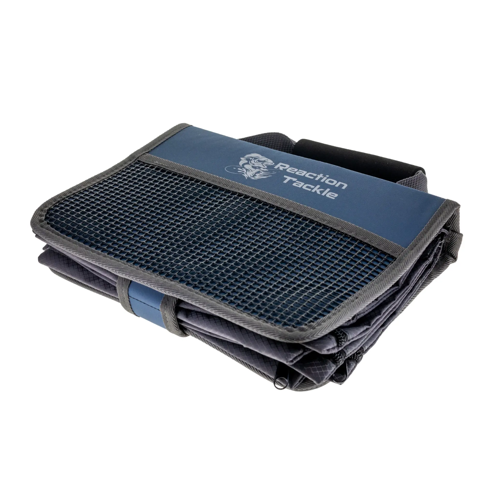 Reaction Tackle Soft Plastic Speed Bait Binder - Fishing Tackle Organizer with 6 Sleeves & Mesh Pocket