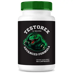 Testorex - Advanced Formula 1000mg Capsules with Natural Ingredients for Health & Wellness 60 Count