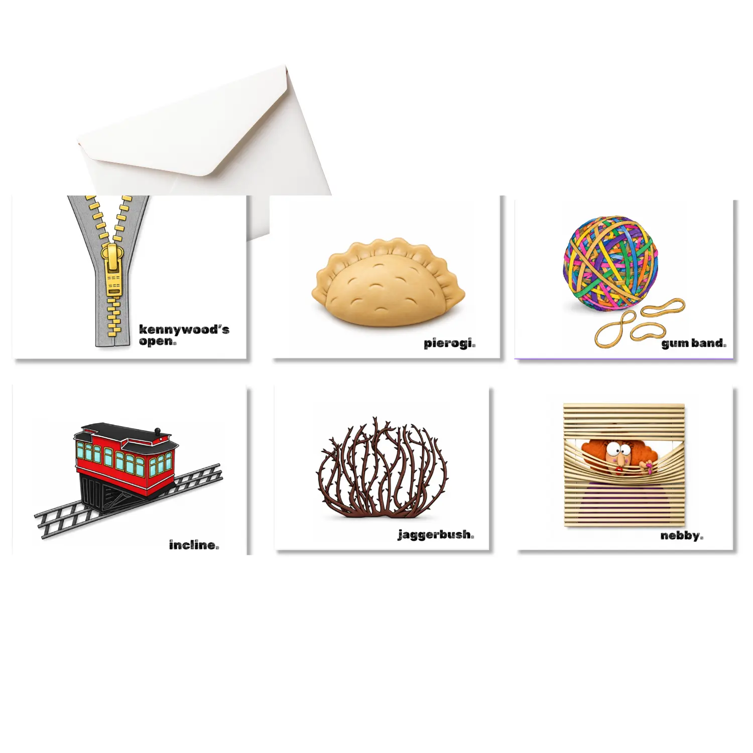 Assorted Pittsburgh Greeting Cards - Blank Cards for Yinzers